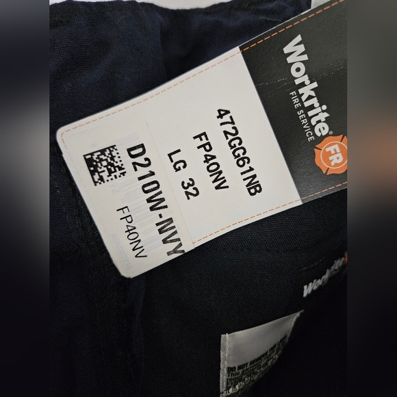 NWT Workrite Fire Service FP40NV Men's FR Tactical Ripstop Pants - Picture 9 of 9